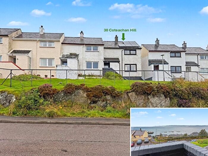 2 Bedroom End Of Terrace House For Sale In Coteachan Hill, Mallaig, Highland, PH41