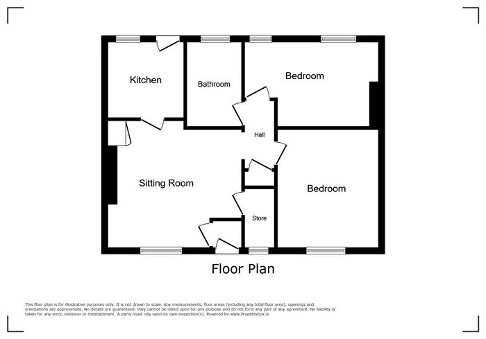 2 Bedroom Terraced Bungalow For Sale In Furnace Row, Distington, Workington, Cumbria, CA14