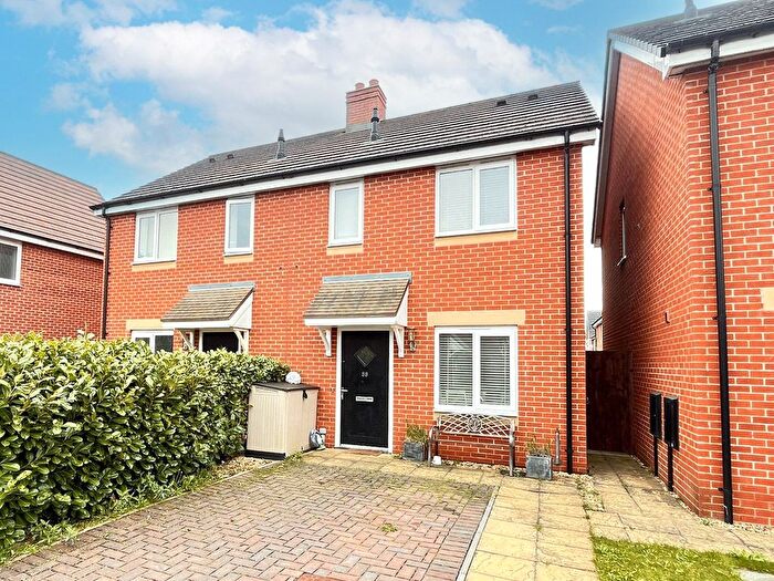 2 Bedroom Semi Detached House For Sale In Penson Way, Shrewsbury, Shropshire, SY1