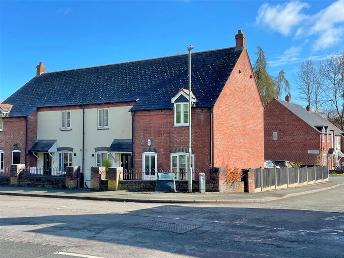 2 Bedroom End Of Terrace House For Sale In Manor House Close, Montgomery, Powys, SY15