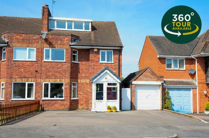 4 Bedroom Semi-Detached House For Sale In Hill Way, Oadby, Leicester, LE2