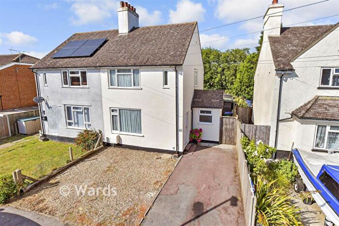 2 Bedroom Semi-Detached House For Sale In Benson Lane, Hawkinge, Kent, CT18