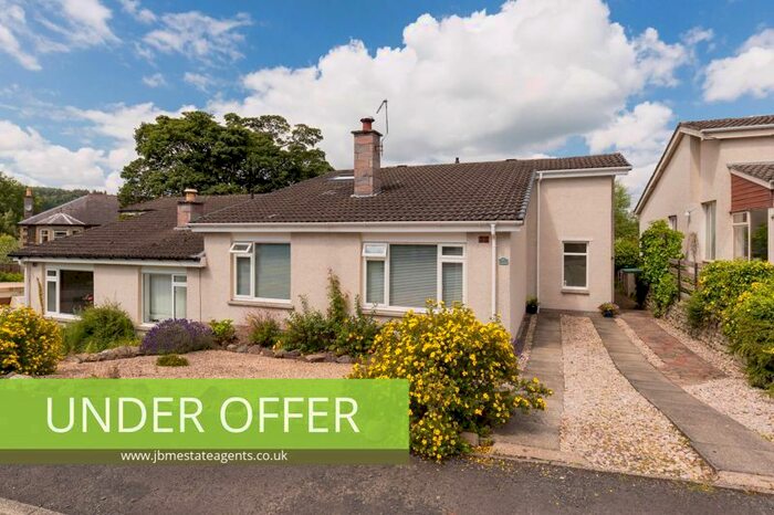 3 Bedroom Semi-Detached Bungalow For Sale In Edderston Road, Peebles, EH45
