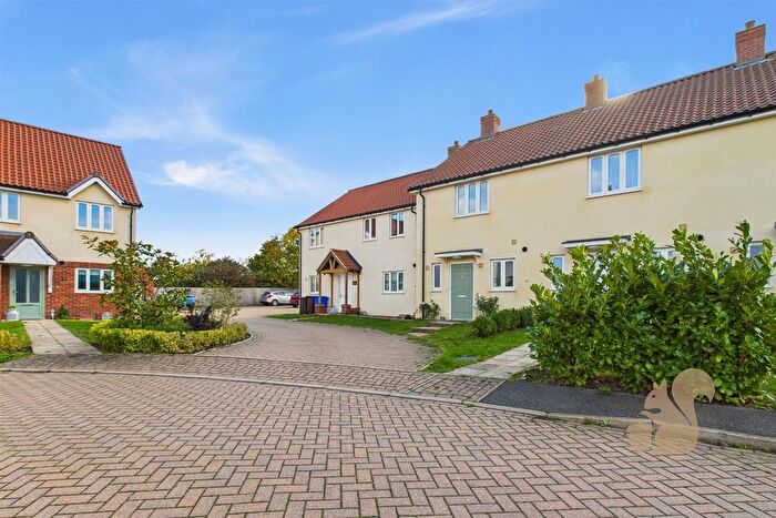 2 Bedroom End Of Terrace House For Sale In Wellington Close, Chedburgh., IP29