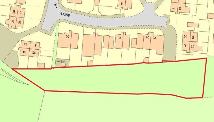 Land For Sale In Land To The Rear Of, - Tay Close, Lordswood, Chatham, Kent, ME5