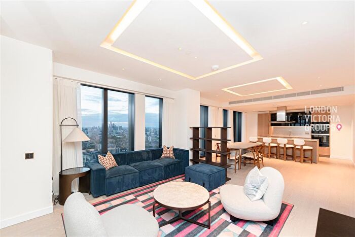 3 Bedroom Flat To Rent In River Park Tower, Nine Elms Lane, London, SW8