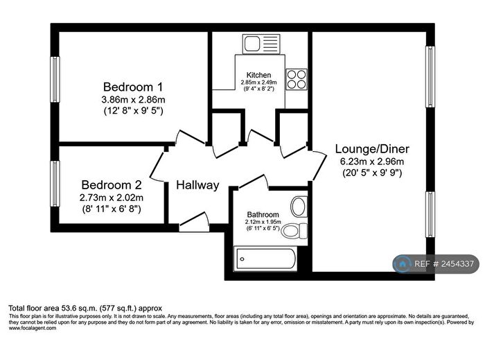 2 Bedroom Flat To Rent In Felixstowe Road, London, SE2