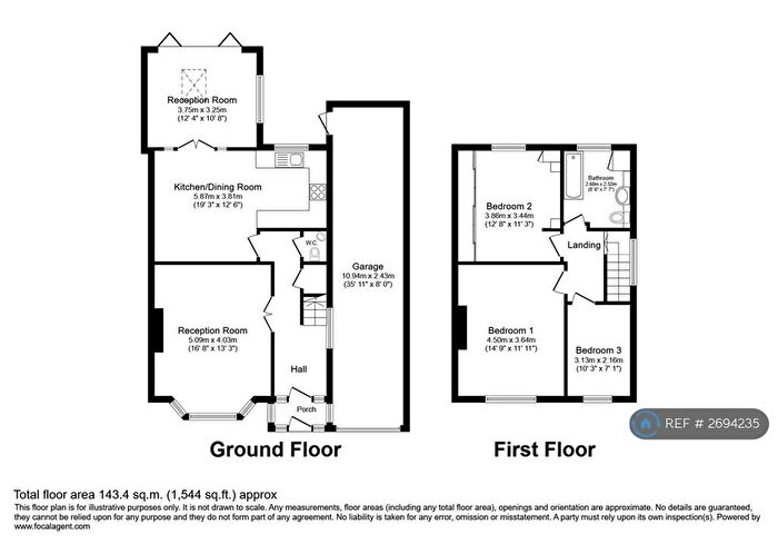 3 Bedroom Semi Detached House To Rent In Pinner Road, Northwood, HA6