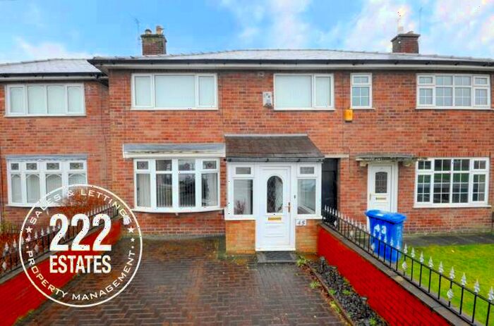 3 Bedroom Terraced House To Rent In Ulverston Avenue, Warrington, WA2