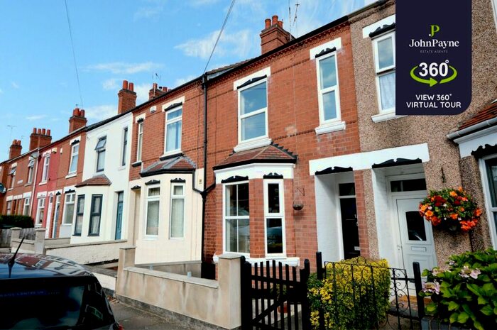 3 Bedroom Terraced House To Rent In Broomfield Road, Earlsdon, Coventry, West Midlands, CV5