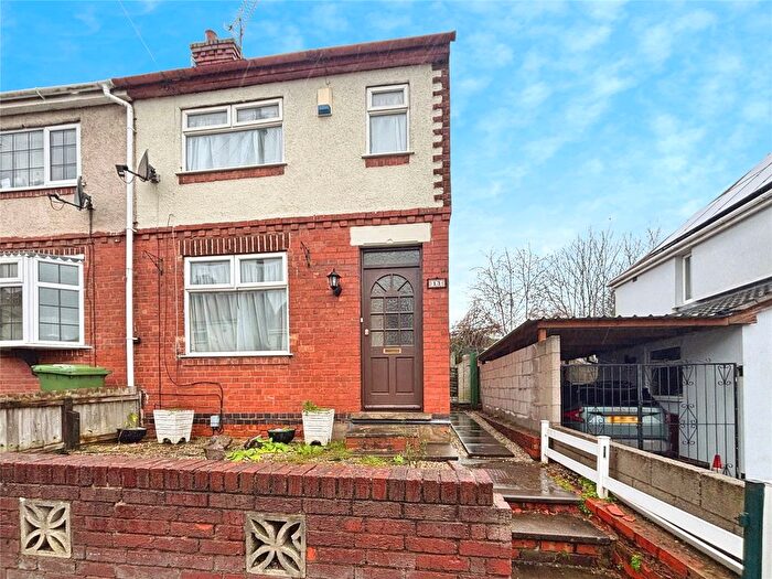2 Bedroom Semi Detached House For Sale In Edward Road, Bedworth, Warwickshire, CV12