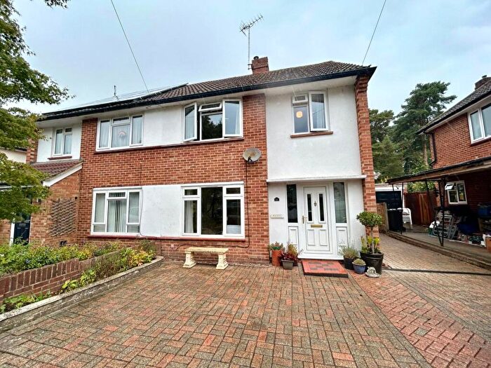3 Bedroom Semi-Detached House To Rent In Ferndale Road, Church Crookham, Fleet, Hampshire, GU52