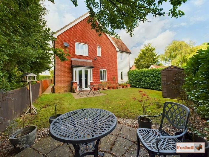 4 Bedroom Detached House For Sale In The Poplars, Ashbocking, Ipswich, IP6