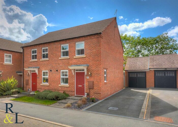 2 Bedroom Semi-Detached House For Sale In Oakleigh Court, Derby Road, Ashby-De-La-Zouch, LE65