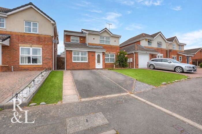 3 Bedroom Detached House For Sale In Leyburn Close, Church Gresley, Swadlincote, DE11