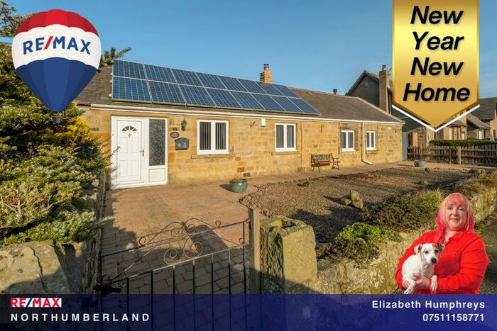 3 Bedroom Semi-Detached Bungalow For Sale In Dairy Cottage, High Hauxley, Morpeth, NE65