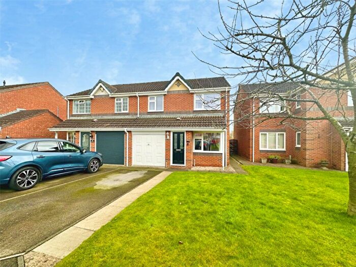 3 Bedroom Semi Detached House For Sale In Abbotsfield Way, Faverdale, Darlington, DL3