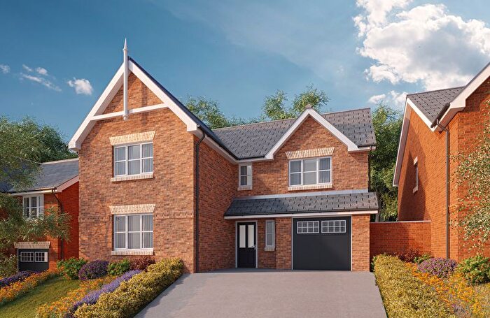 4 Bedroom Detached House For Sale In Plot, The Foxglove, Shropshire Heights, Mucklestone Road, Loggerheads, TF9