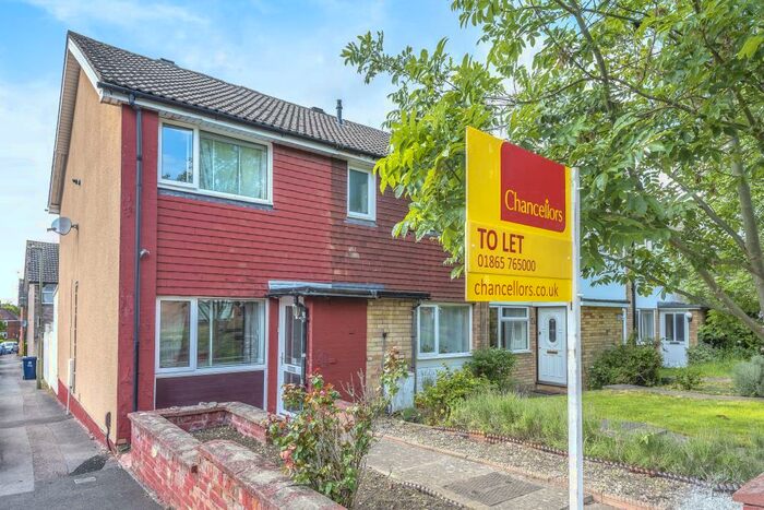 2 Bedroom End Of Terrace House To Rent In Lynn Close, Marston, OX3