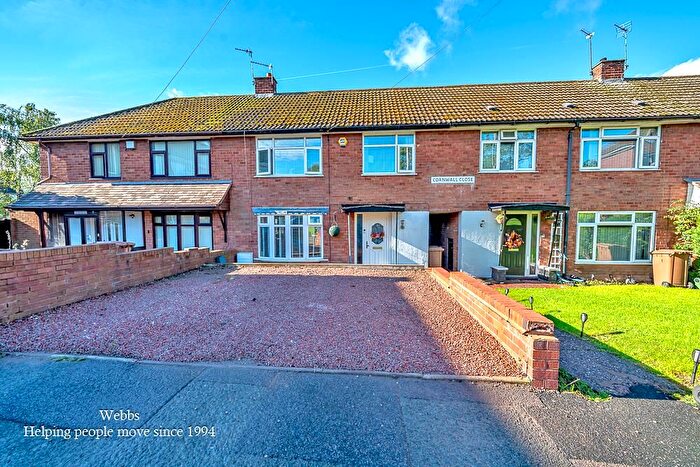 3 Bedroom Terraced House For Sale In Cornwall Close, Walsall, WS9