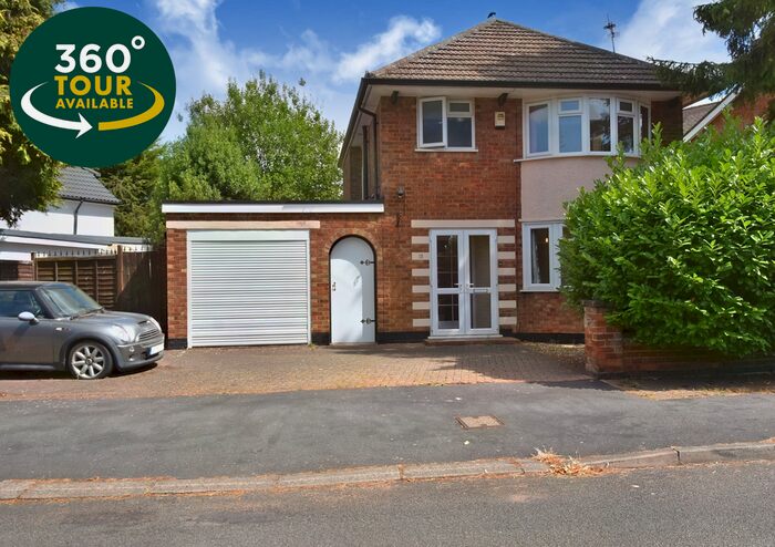 3 Bedroom Detached House To Rent In Granville Avenue, Oadby, Leicester, LE2