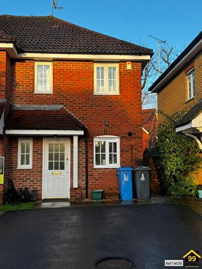 2 Bedroom Semi-Detached House To Rent In Kings Glade, Yateley, Hants, GU46