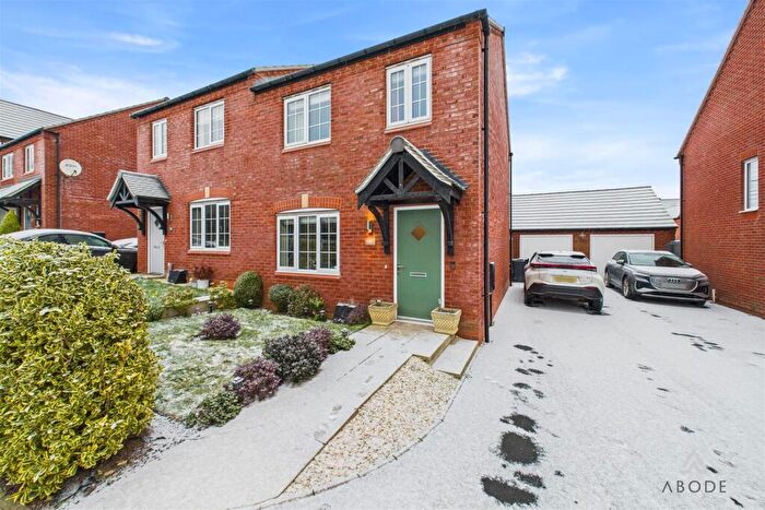 3 Bedroom Semi Detached House For Sale In Rushey Close, Ashby-De-La-Zouch, LE65