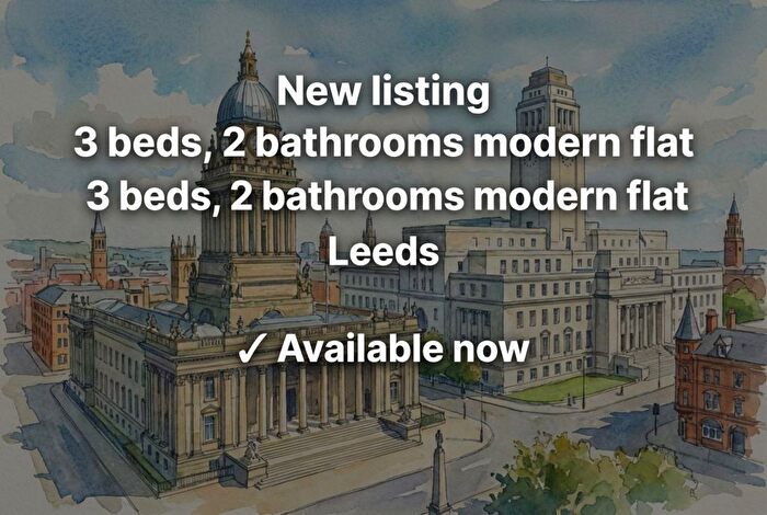 3 Bedroom Flat To Rent In Lawson Wood Drive, Meanwood, Leeds, LS6