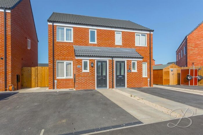 2 Bedroom Semi-Detached House To Rent In Peregrine Gardens, Clipstone Village, Mansfield, NG21