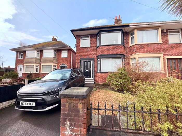 3 Bedroom Semi Detached House For Sale In Tensing Avenue, Bispham, Blackpool, Lancashire, FY2