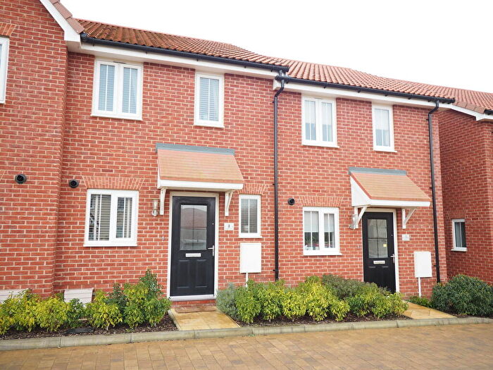 2 Bedroom Terraced House To Rent In Partridge Court, Wymondham, Norfolk, NR18