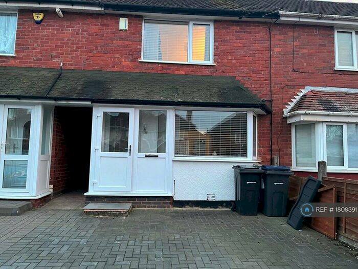 2 Bedroom Terraced House To Rent In Bradfield Road, Birmingham, B42