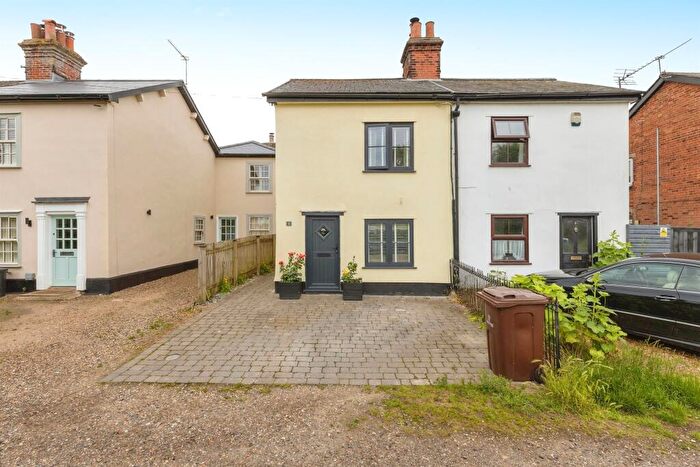 2 Bedroom Semi-Detached House For Sale In Old Post Office Terrace, Old Buckenham, Attleborough, NR17