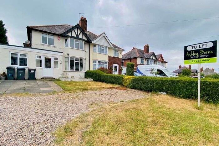3 Bedroom Property To Rent In Alvechurch Road, Birmingham, B31