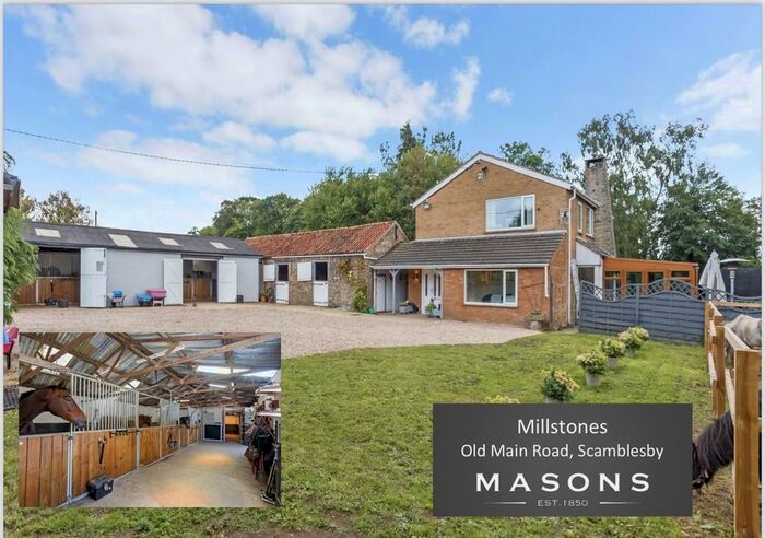 5 Bedroom Detached House For Sale In Old Main Road, Scamblesby, Louth, LN11