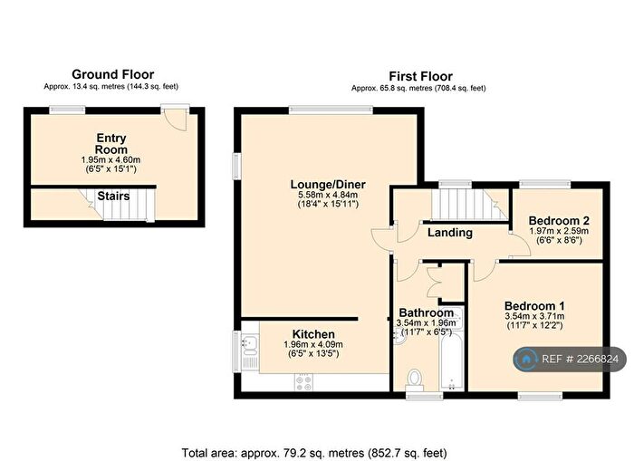 2 Bedroom Maisonette To Rent In Crackholt Lane, Boston, PE22