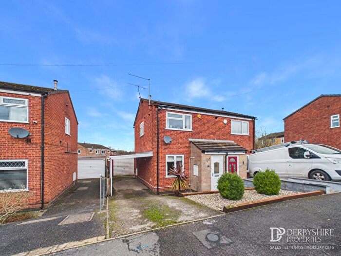 2 Bedroom Semi Detached House For Sale In Ash Acre, Belper, DE56