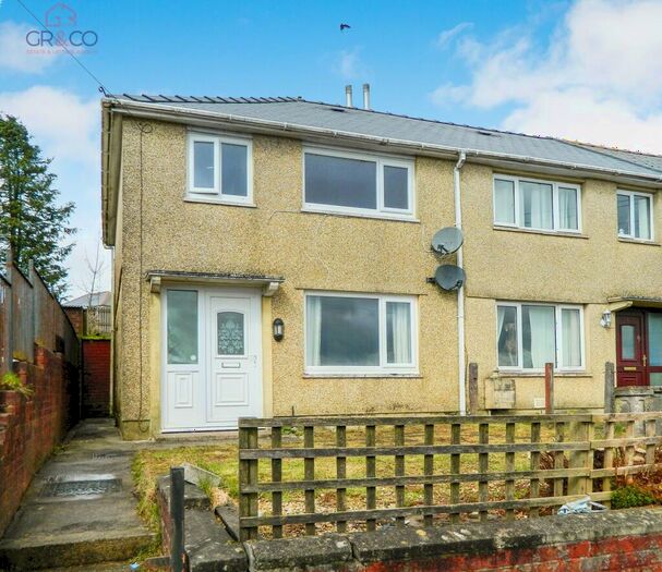 2 Bedroom End Of Terrace House For Sale In Brangwyn Road, Tredegar, NP22