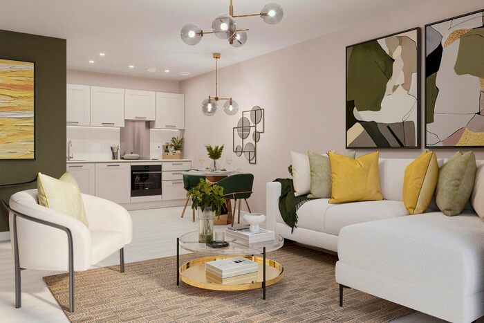 2 Bedroom Flat For Sale In "Brookside Apartments" At Burlington Road, New Malden, KT3