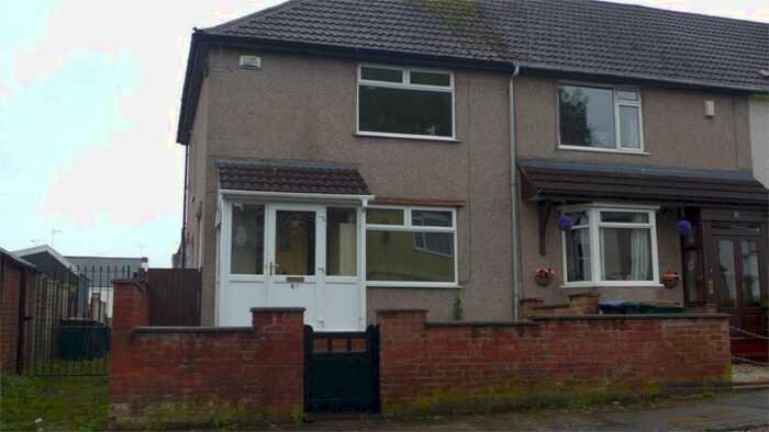 2 Bedroom End Of Terrace House To Rent In Dugdale Road, Radford, Coventry, CV6