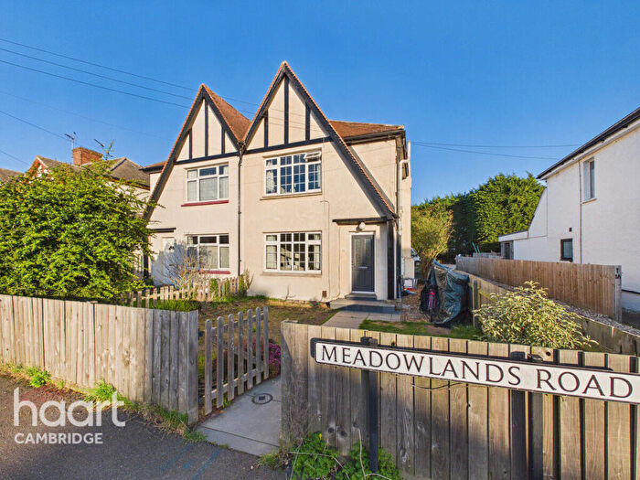 1 Bedroom End Of Terrace House For Sale In Meadowlands Road, Cambridge, CB5