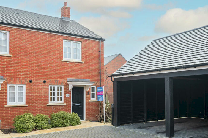 2 Bedroom Semi-Detached House For Sale In Chacombe Crescent, Banbury, Oxfordshire, OX16