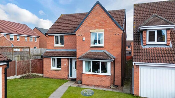 4 Bedroom Detached House For Sale In Cotterhill Close, Worksop, S81