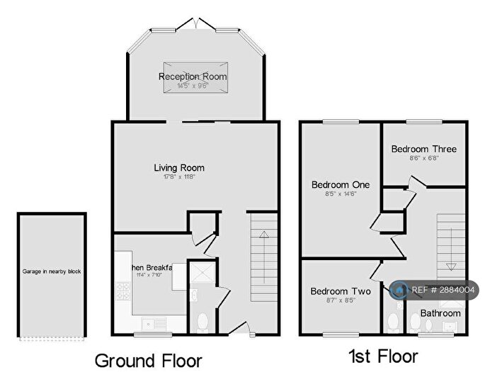 3 Bedroom Terraced House To Rent In Park Barn Drive, Guildford, GU2