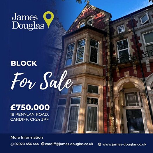 6 Bedroom Block Of Apartments For Sale In Penylan Road, Cardiff, CF24