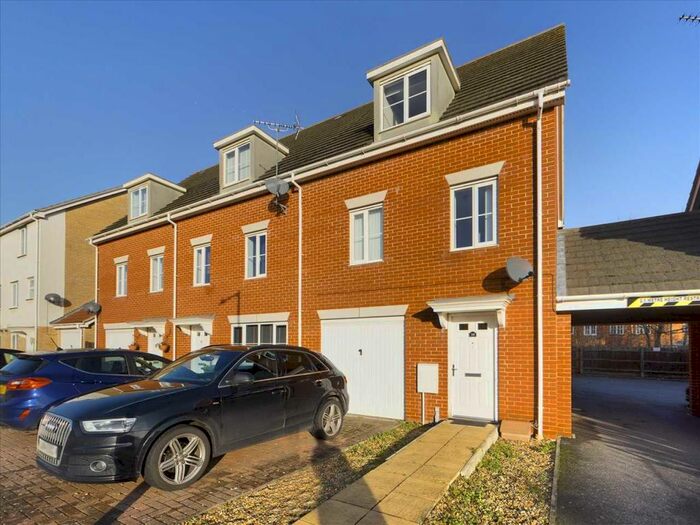3 Bedroom Town House To Rent In Newman Drive, Ipswich, IP5