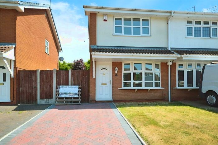 2 Bedroom Semi-Detached House To Rent In Stephenson Drive, Perton, Wolverhampton, Staffordshire, WV6