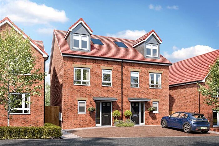3 Bedroom Town House For Sale In "The Harrton - Plot " At Station Road, Kenton Bank Foot, Newcastle Upon Tyne, NE13