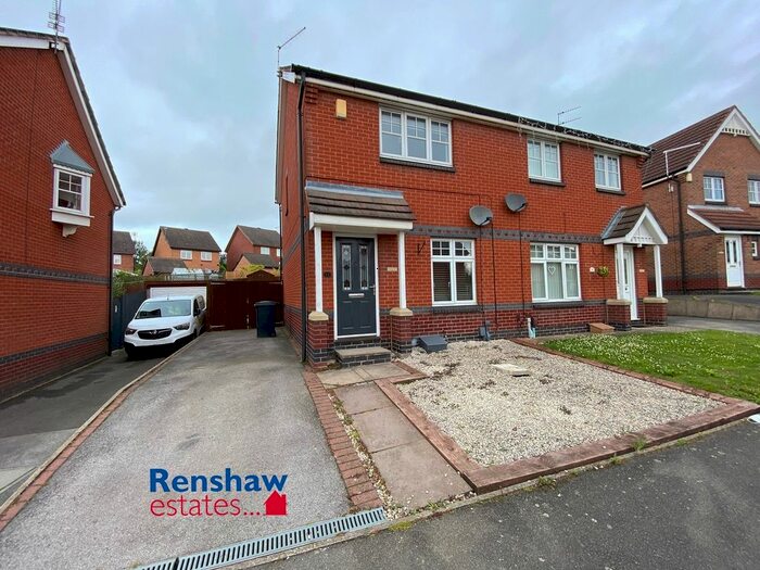 2 Bedroom Semi-Detached House To Rent In Harrow Drive, Ilkeston, Derbyshire, DE7