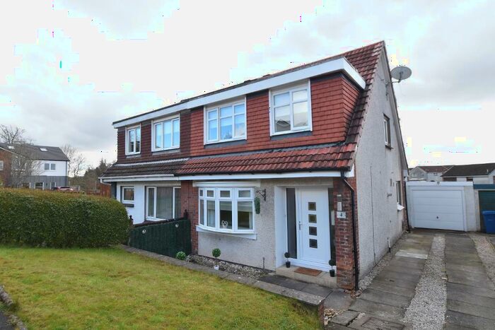 3 Bedroom Semi-Detached House For Sale In Cowal Crescent, Kirkintilloch, Glasgow, G66